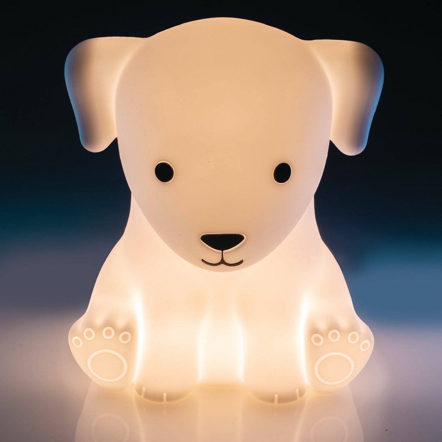 SILICONE TOUCH LED LAMP DOG