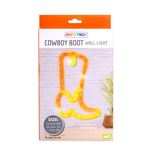 Cowboy Boot LED Wall Light