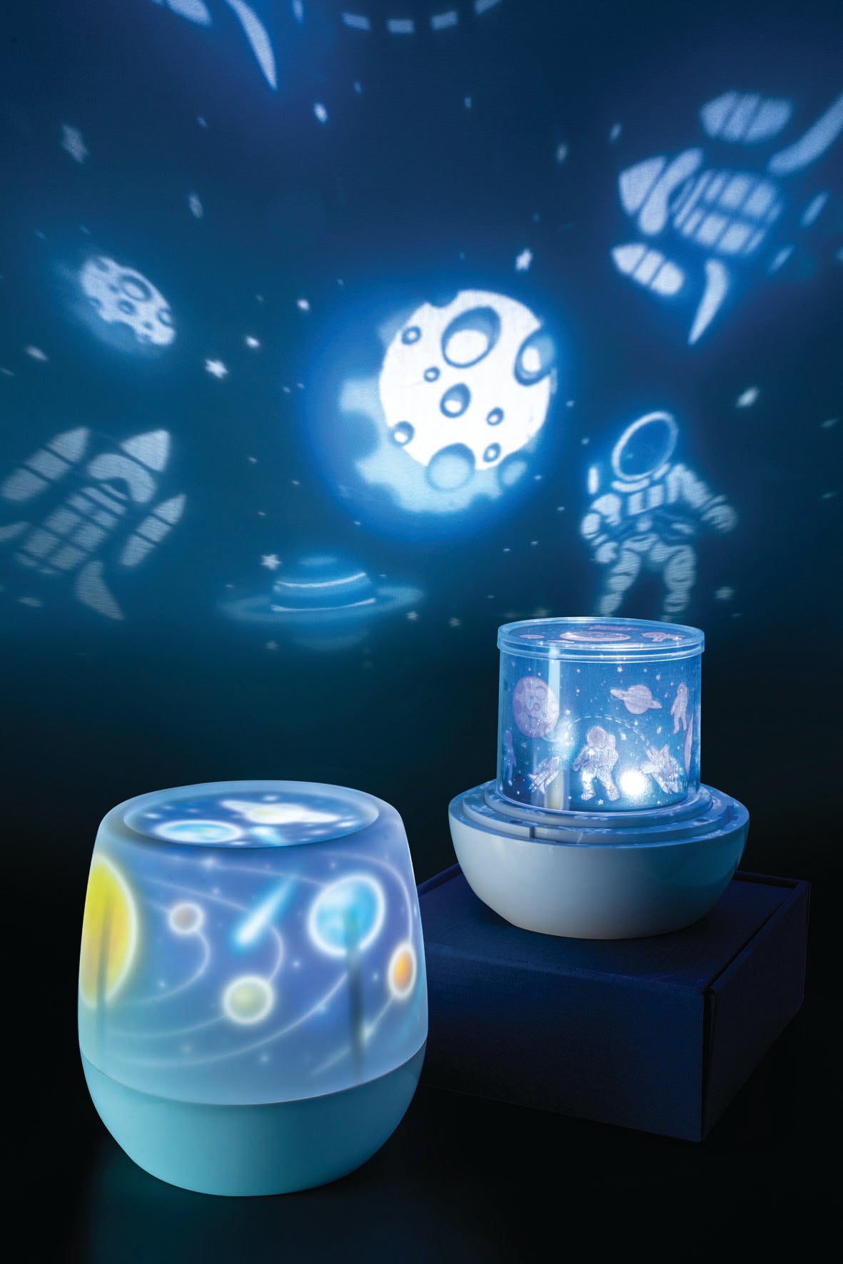 Rotating LED Projector - Space