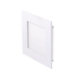 BROOM S9311 - 3W Recessed 3 watt LED square profile wall luminaire