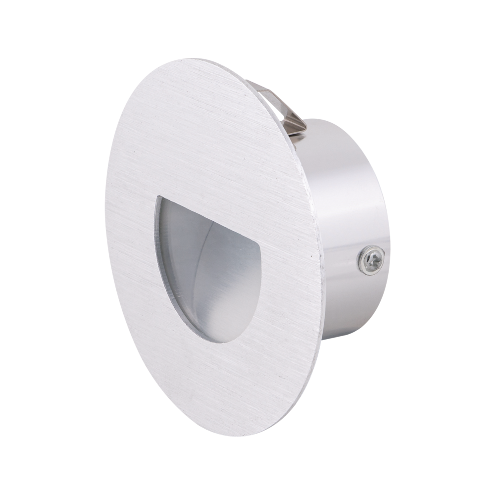 DARHAM ROUND S9317 - 1.5W LED recessed round profile wall luminaire