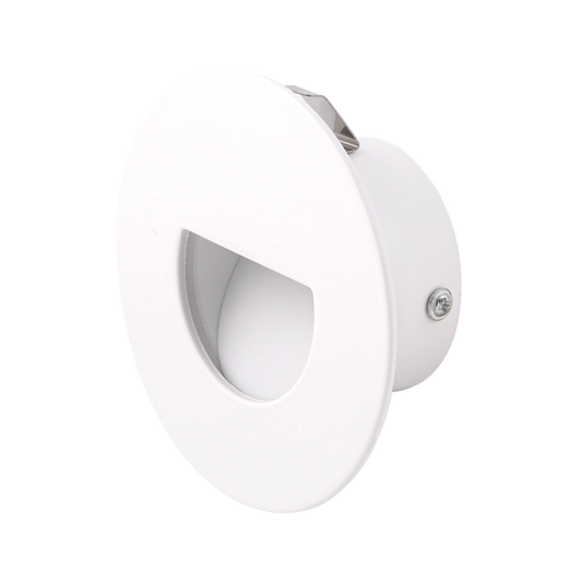 DARHAM ROUND S9317 - 1.5W LED recessed round profile wall luminaire