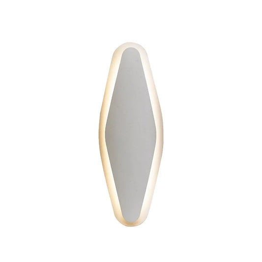 Santiago: City Series Led Tri-Cct Interior Oval Dimmable Wall Light