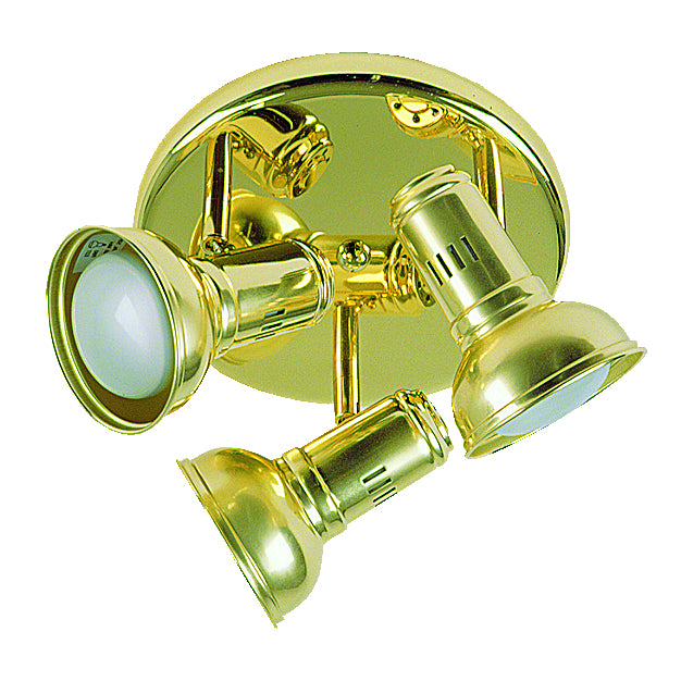 E27 R80 Spotlight in Brass