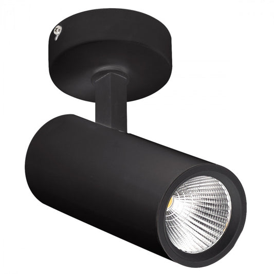 12W High Power LED Spotlight in Black