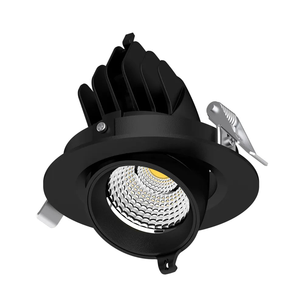 Scoop-13 Round 13w LED Kit Black