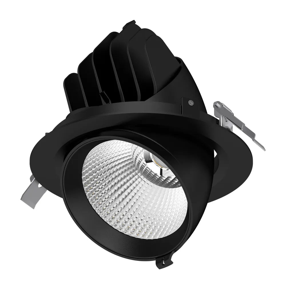 Scoop-25 Round 25w LED Kit Black