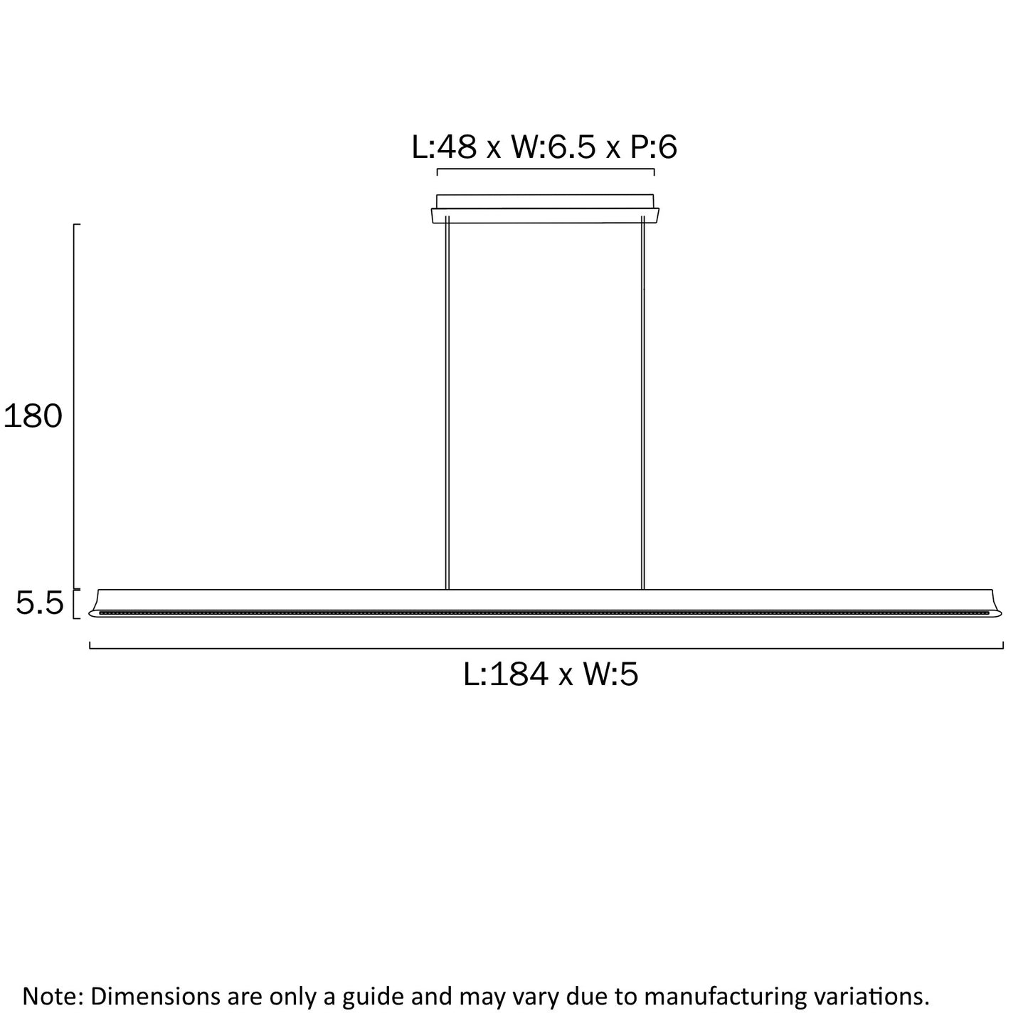 Serda Linear Pendant