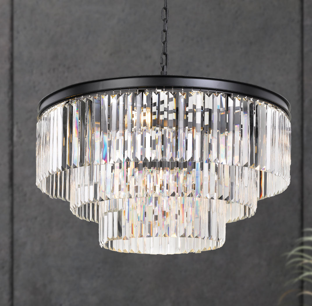 Serene Crystal Pendant Lights