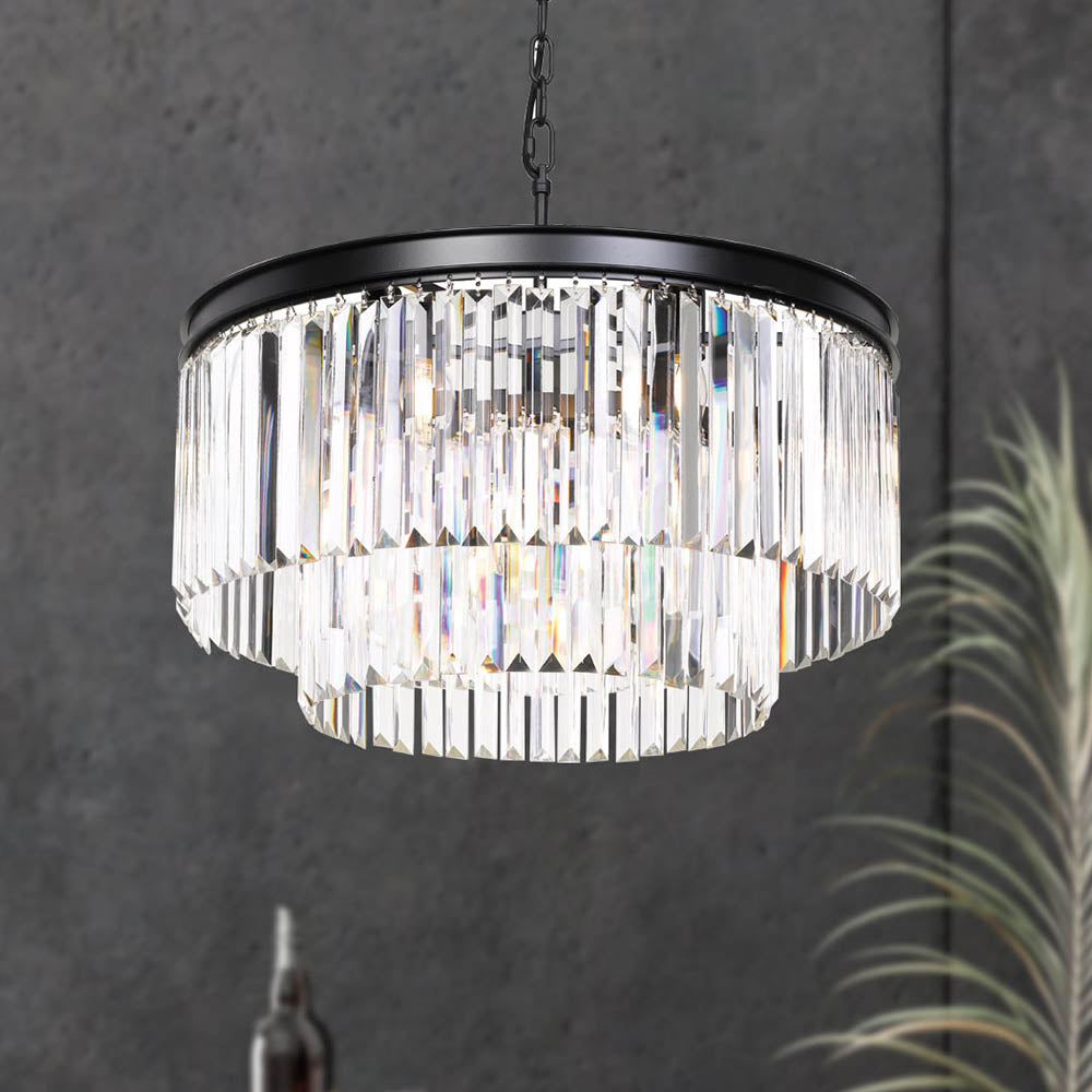 Serene Crystal Pendant Lights