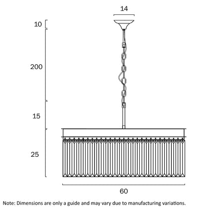 Serene Crystal Pendant Lights