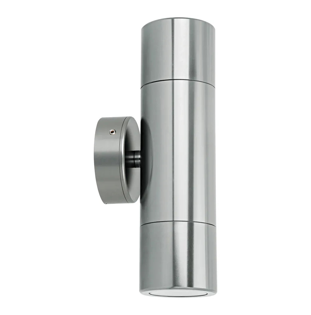 Shadow 2 Light Wall Bracket - Titanium Silver