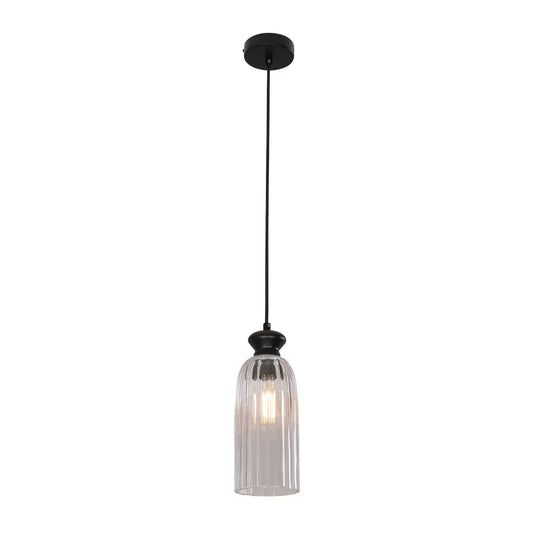 SINO: Interior Ellipse Clear Glass Shade Pendant Lights