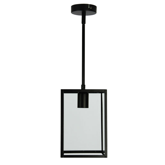 Eaton Single Pendant Matt Black