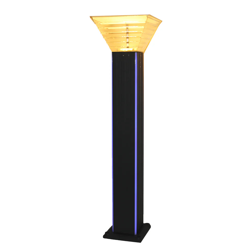 Industrial Bollard Light - SLDBL0008/GRY-DC