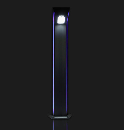 Industrial Bollard Light - SLDBL0086/GRY-DC