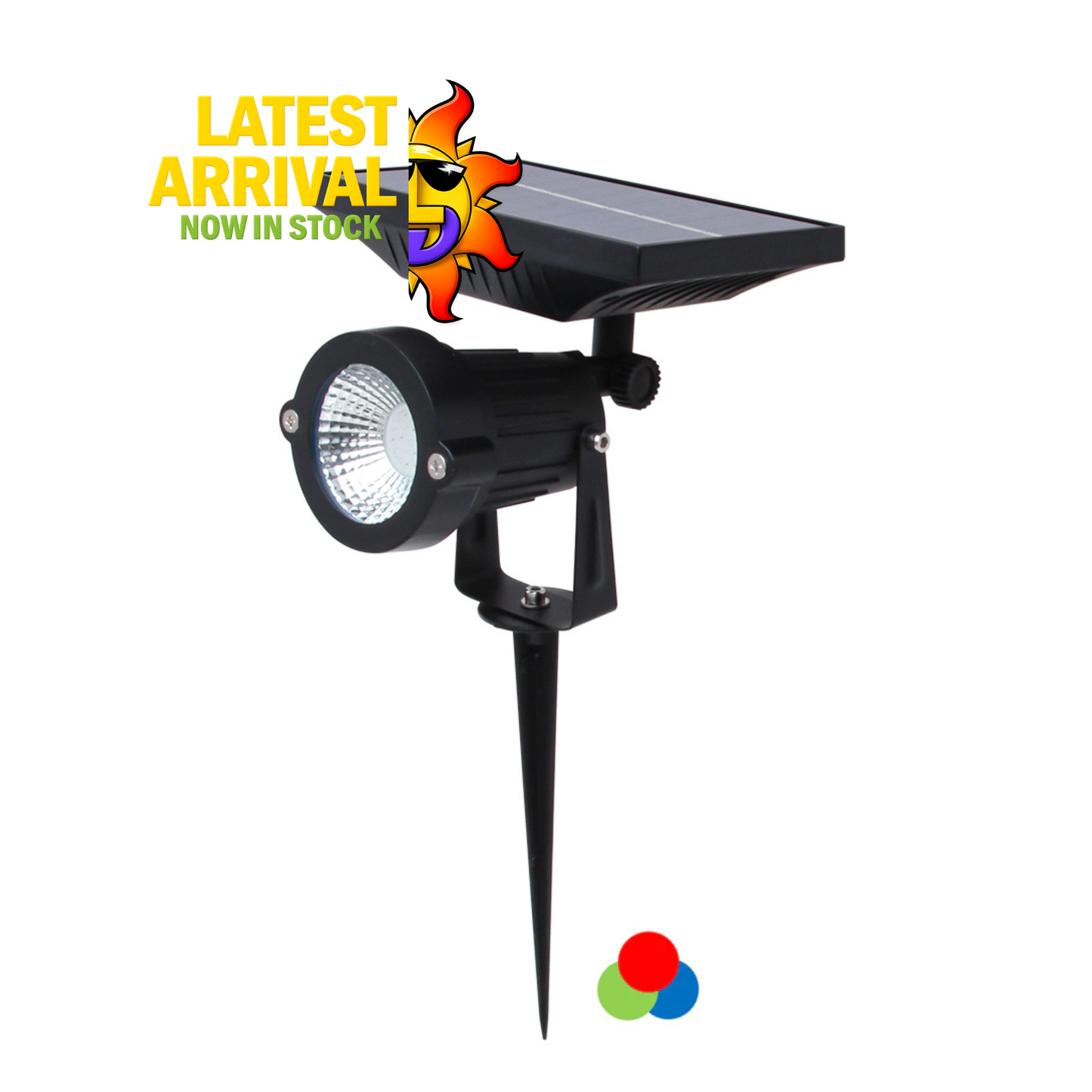 King Garden Spot Light w/ Solar Panel