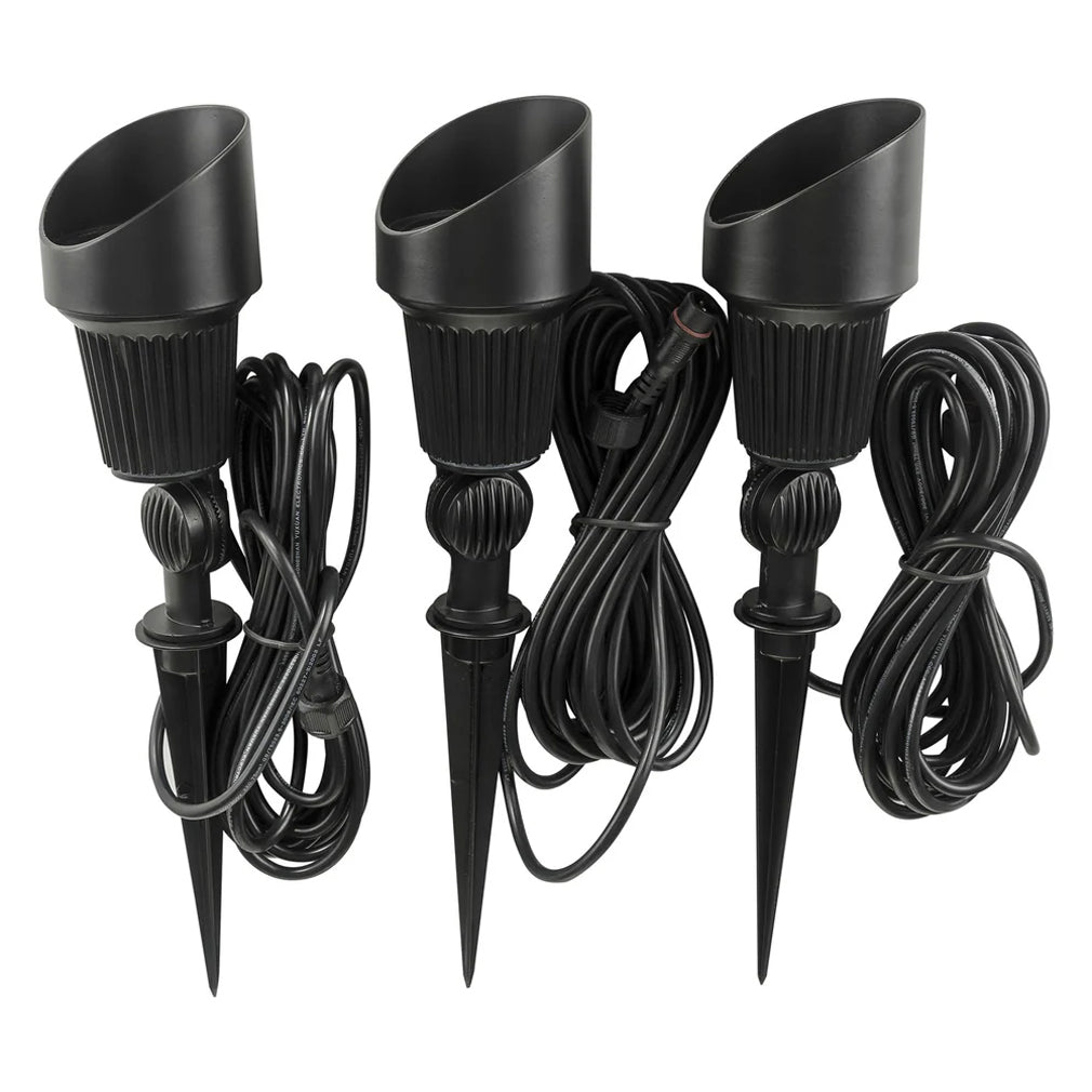 Hi-Output Garden Spot Light Kit with Remote Solar Panel