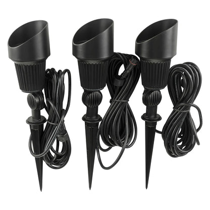 Hi-Output Garden Spot Light Kit with Remote Solar Panel