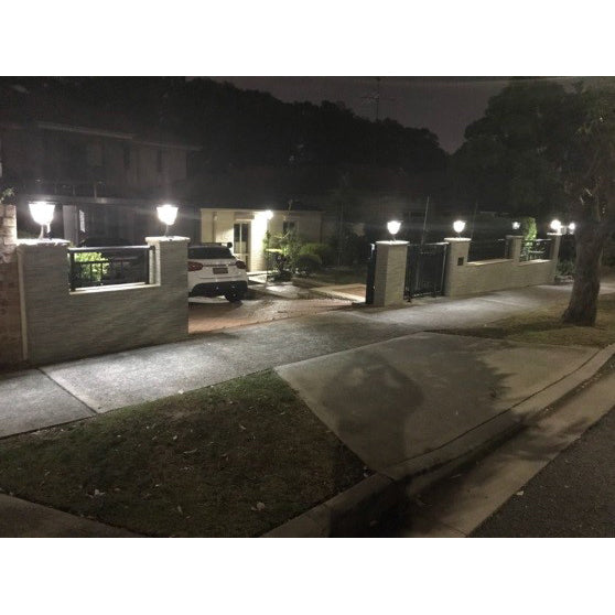 Traditional Pillar Light with Motion Sensor - SLDPIL0018A