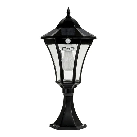 Traditional Pillar Light with Motion Sensor - SLDPIL0009A