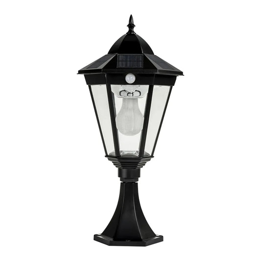 Traditional Pillar Light with Motion Sensor - SLDPIL0012A