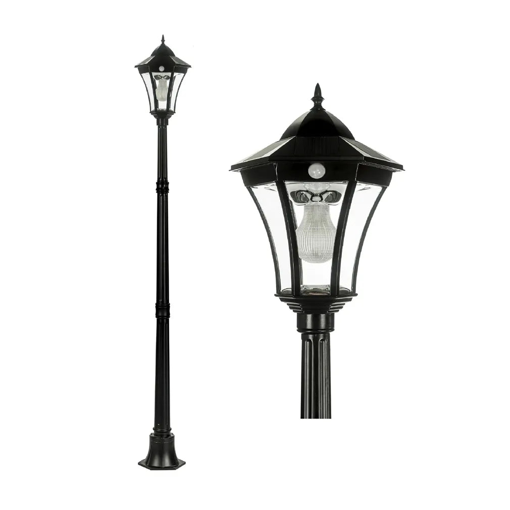 Post Light with Motion Sensor - SLDPL0009A