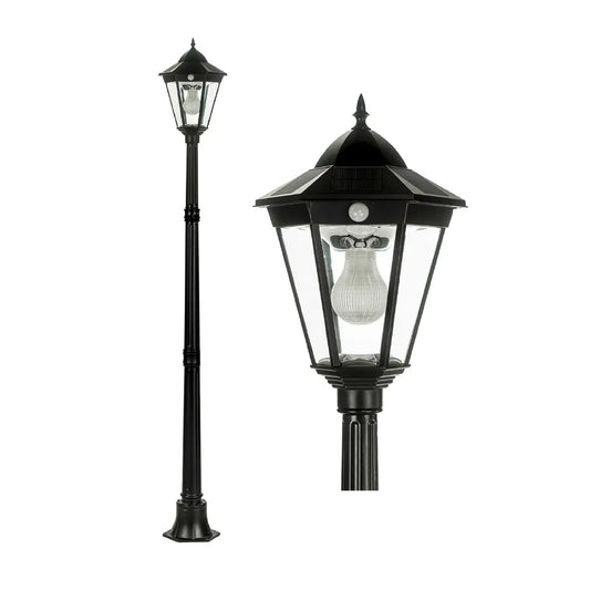 Post Light with Motion Sensor - SLDPL0012A