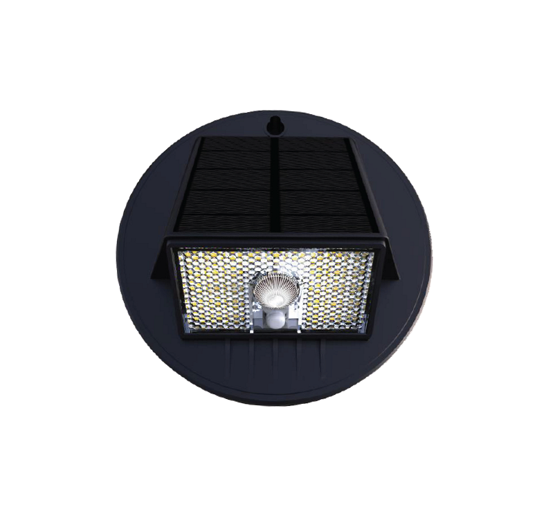 Stylish Step Light w/Sensor - Black ABS