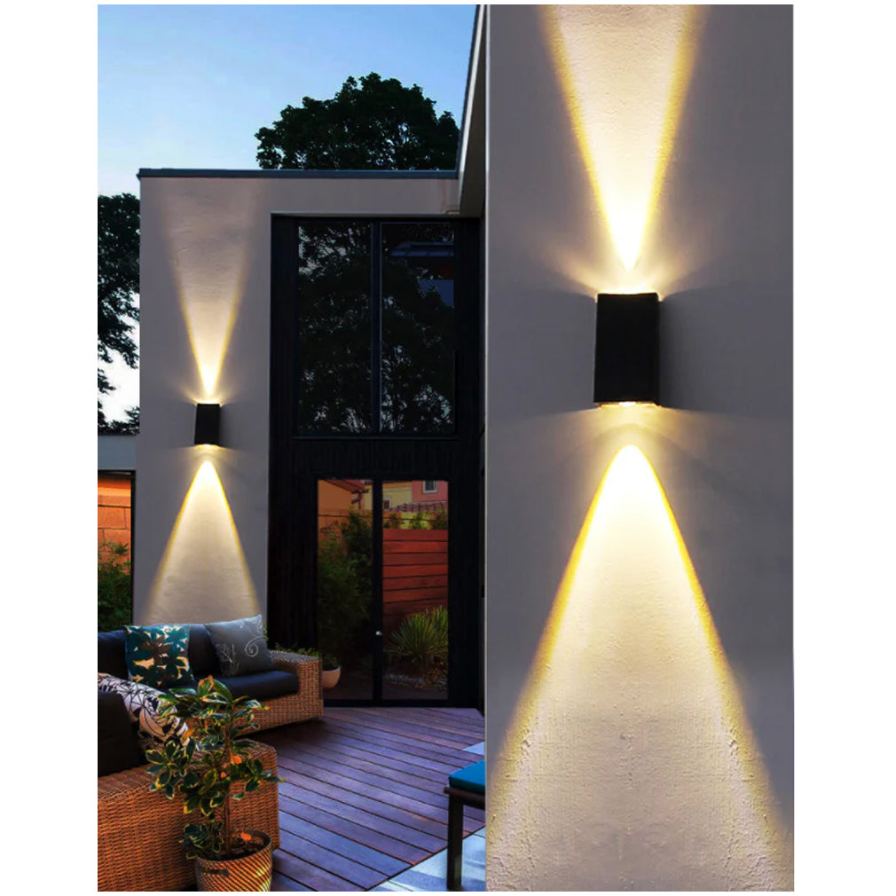 Slim Up/Down Wall Light - Warm White