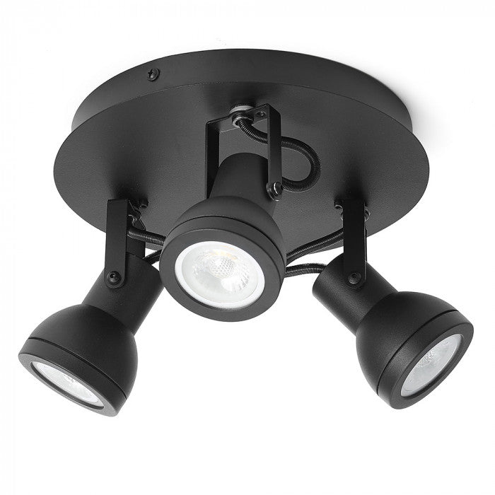 Reagan GU10 Triple Pan Spotlight