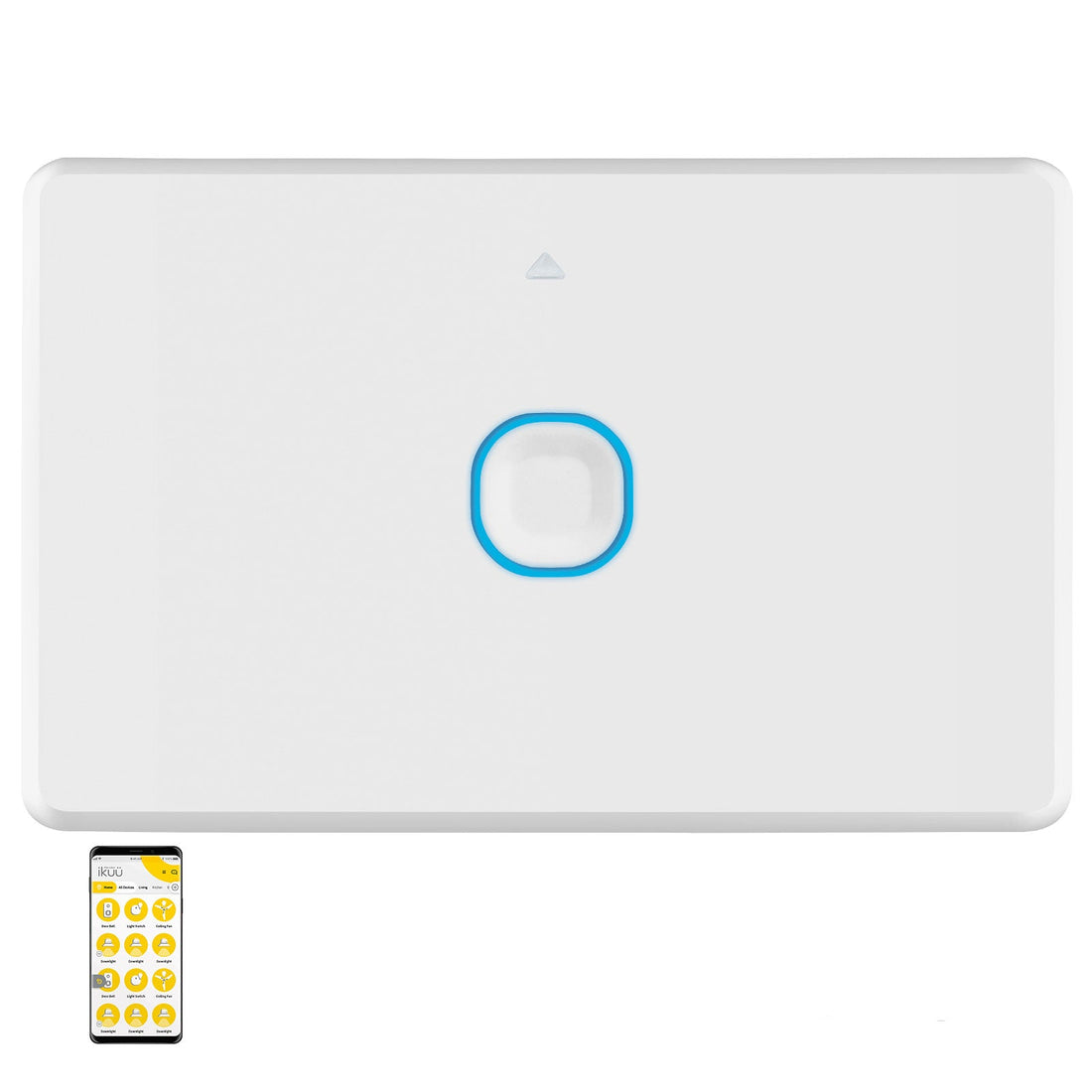 Ikuü Smart Zigbee Single Gang Light Switch with Neutral