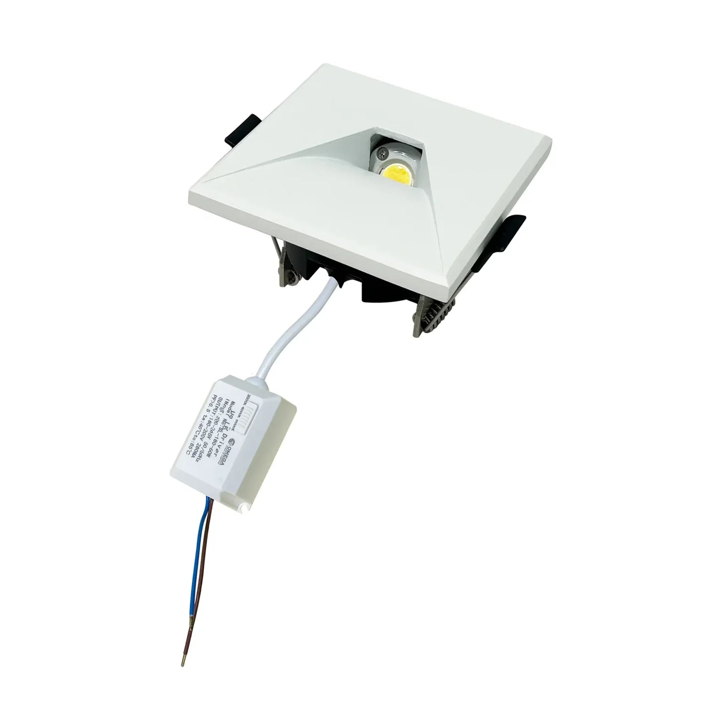 Interior LED Tri-CCT Recessed Round Step Lights