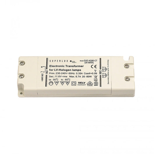 Electronic 20-80W Transformer 12V CV AC