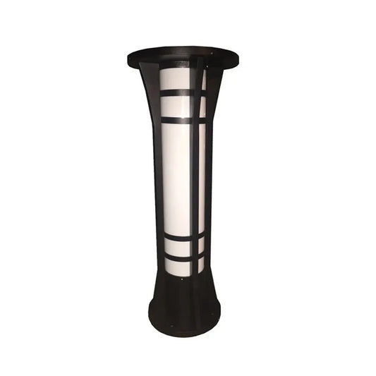 Industrial Bollard Light - Black - SLDBL2713/BLK-DC