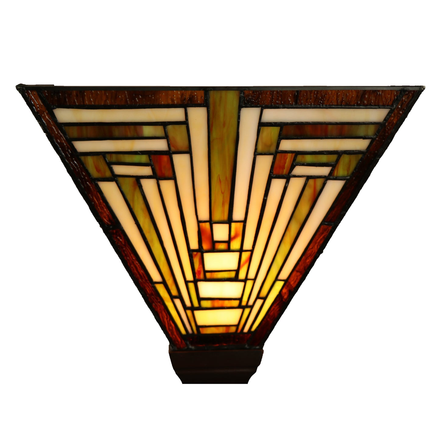 14 Square Multi-colour Geometric Uplight