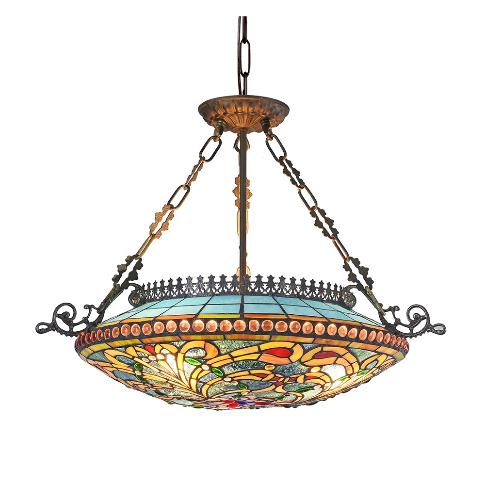 Kensington Pendant 20 – Peacock Feather