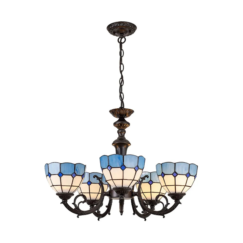 5-Shade Upward Pendant