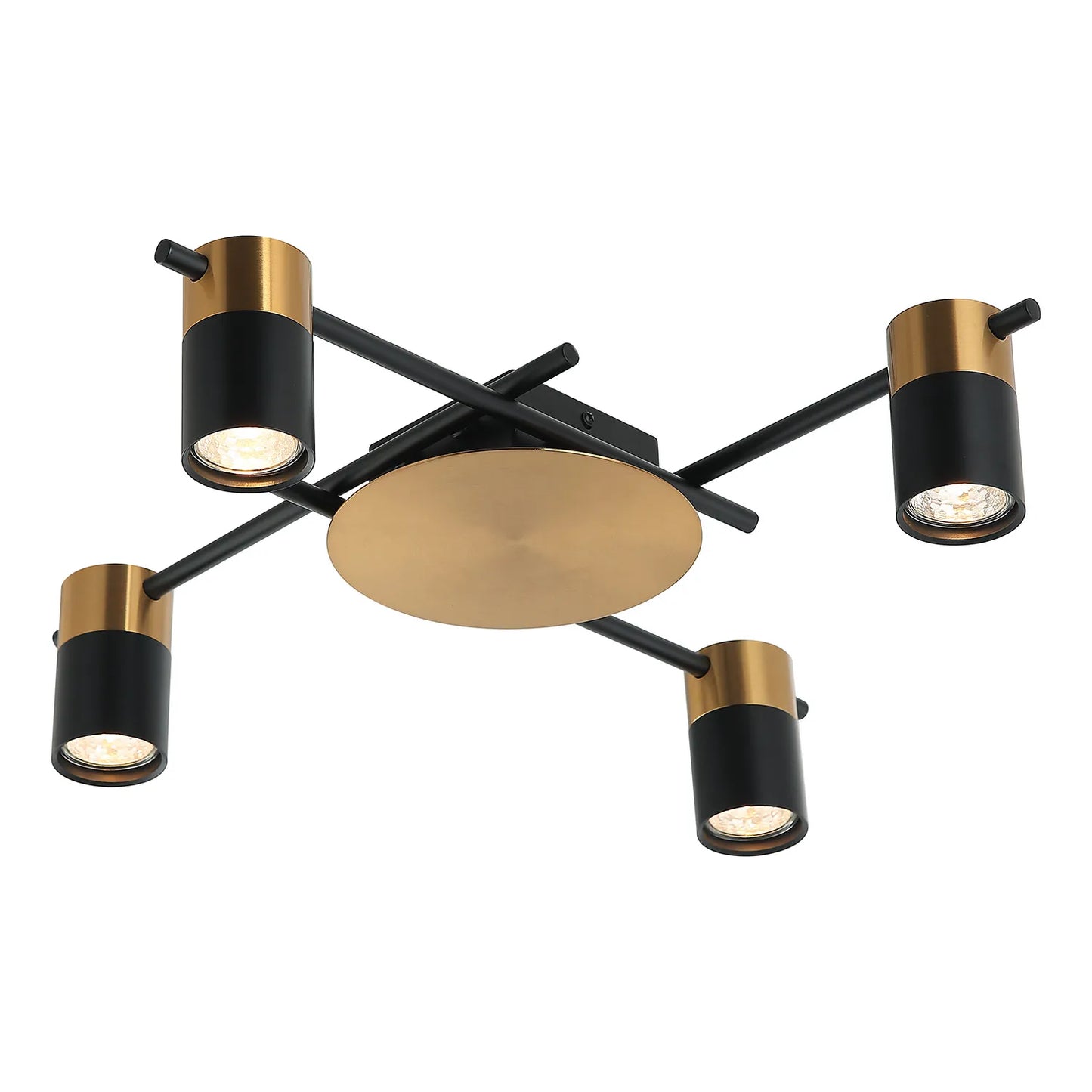 Tache: Interior Spot Ceiling Lights (With Adjustable Black Heads)