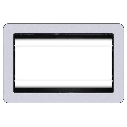 Tastic Luminate Vent and LED Light Silver