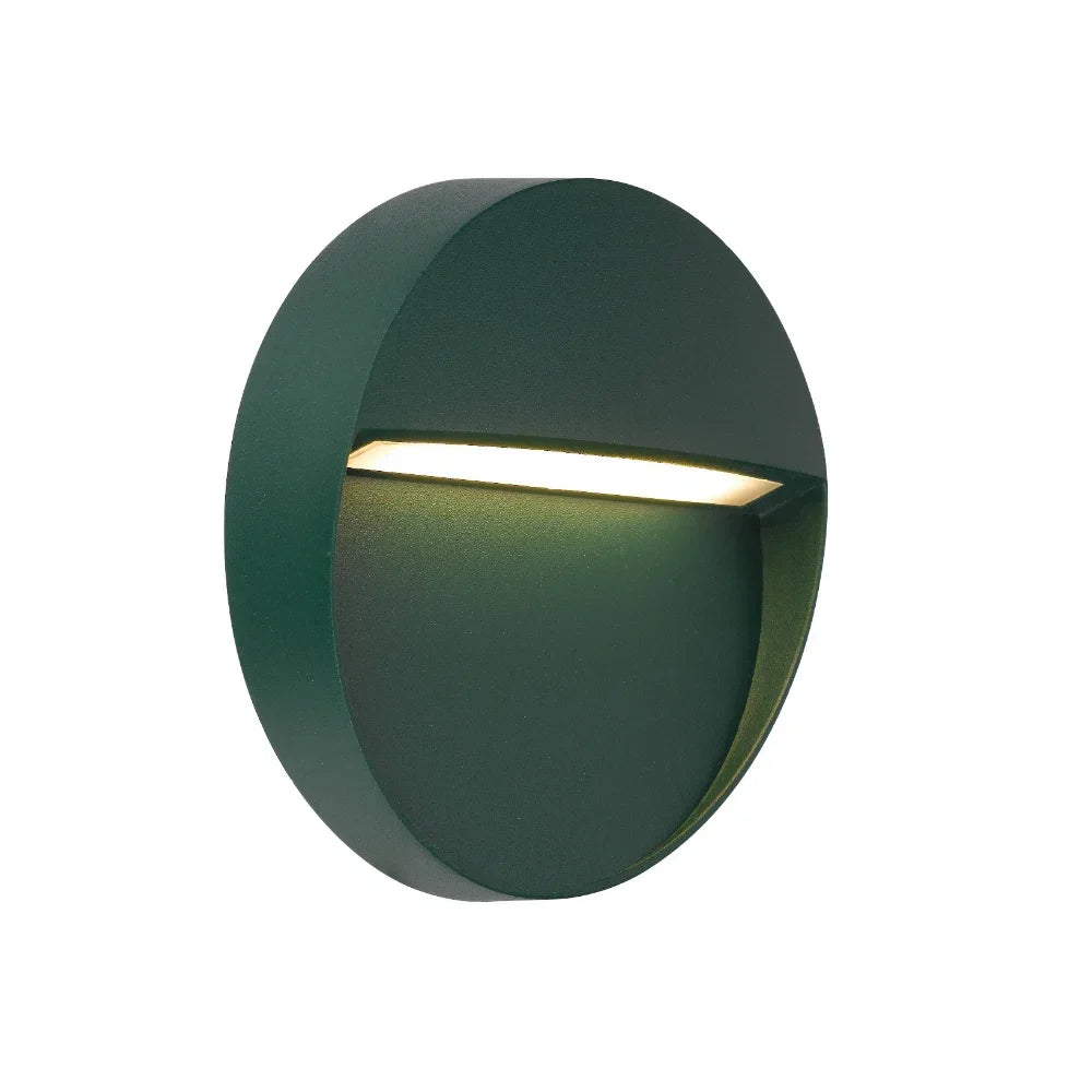 Terin Exterior Round Wall Light