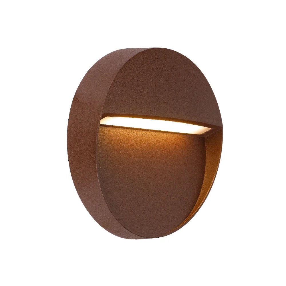Terin Exterior Round Wall Light