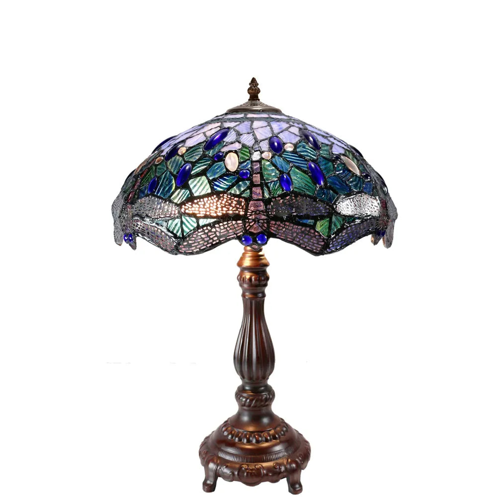 Blue Dragonfly Table Lamp