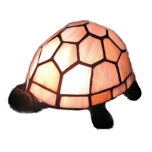 Turtle Table Lamp Leadlight