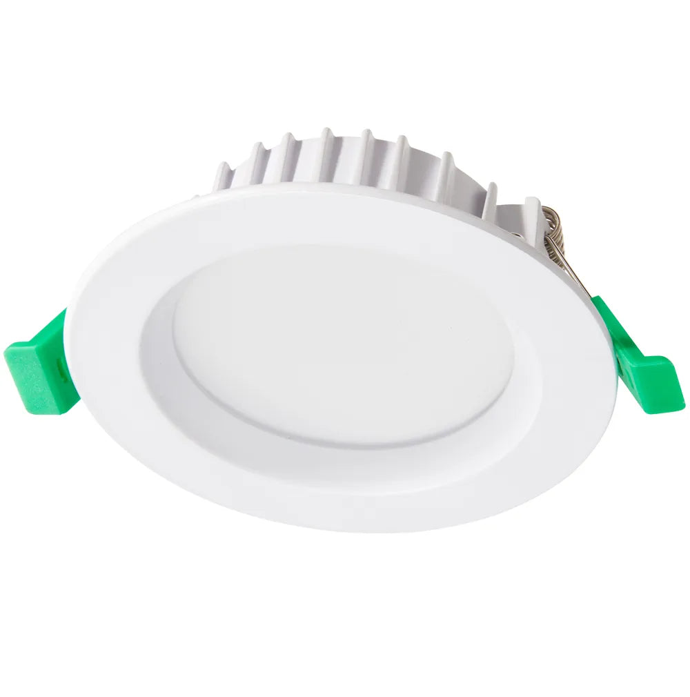 Arte 10w Tricolour LED Downlight White