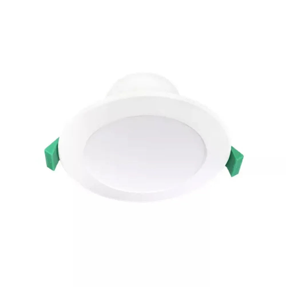 Vito 9w Flat Tricolour LED Integrated Downlight Matt White