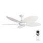 Tropicana DC Ceiling Fan 56" with LED Light