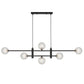 Tyson 6 Light Pendant - Black