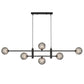 Tyson 6 Light Pendant - Black