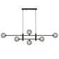 Tyson 6 Light Pendant - Black